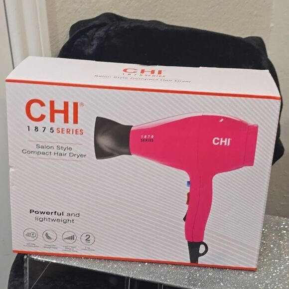CHI 1875 Series Hair Dryer- Pink - Picture 2 of 5
